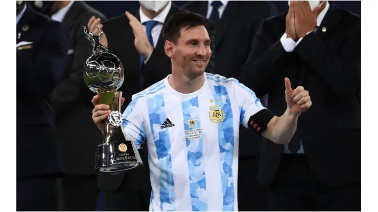 Lionel Messi of Argentina