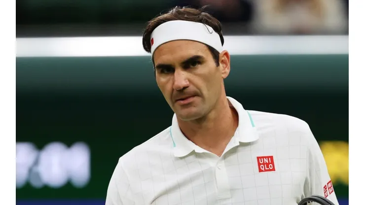 Roger Federer of Switzerland