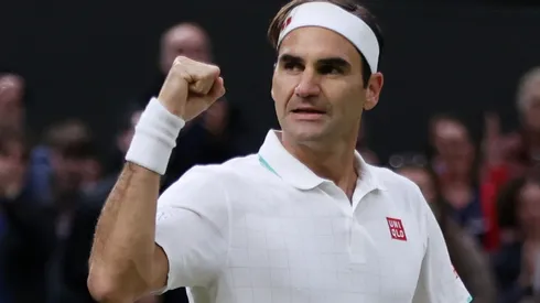 Roger Federer of Switzerland