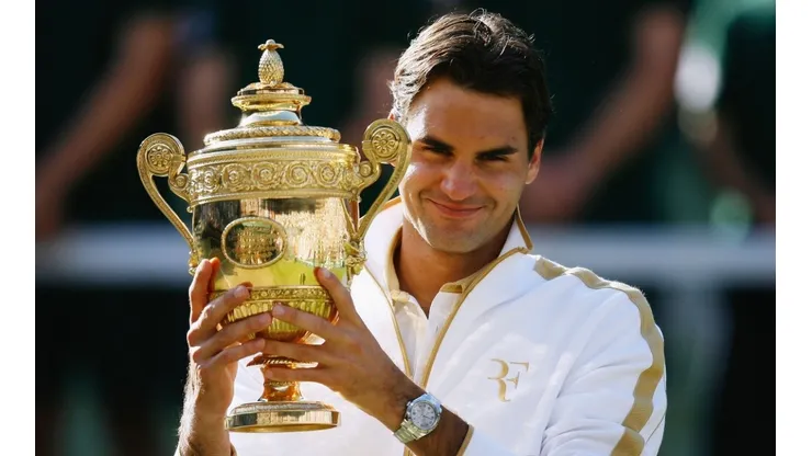 Roger Federer of Switzerland