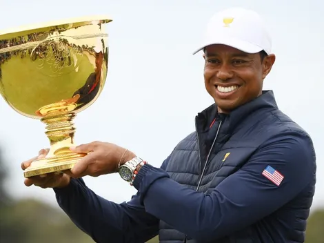 Why is Tiger Woods not playing in the 2022 Presidents Cup?