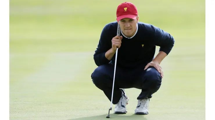 Jordan Spieth at the Presidents Cup