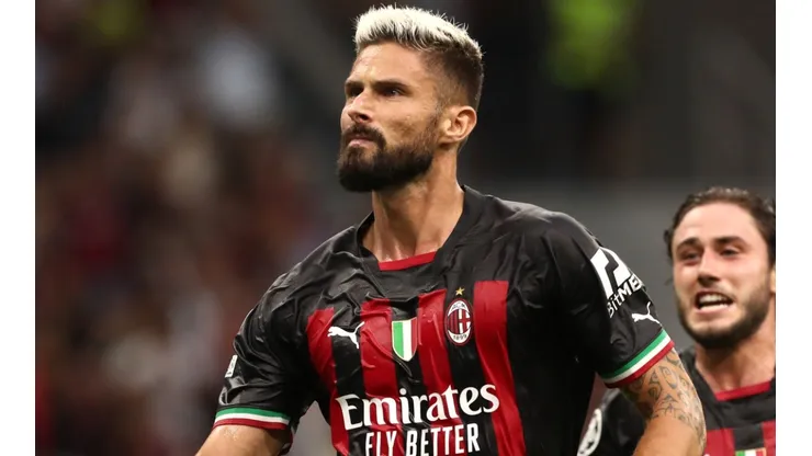 Olivier Giroud of Milan