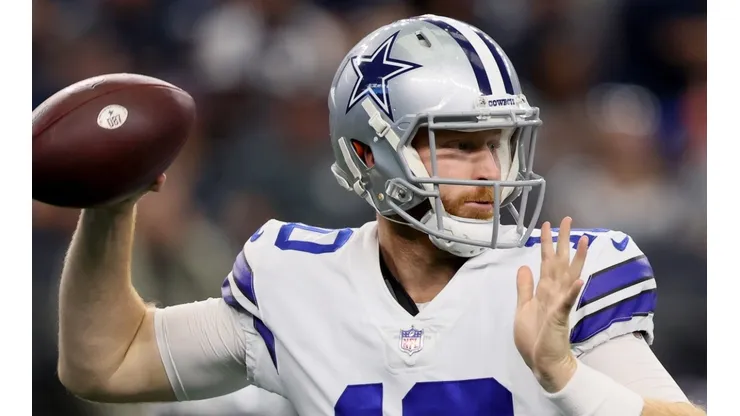 Dallas Cowboys quarterback Cooper Rush.