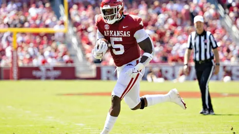 Raheim Sanders of Arkansas