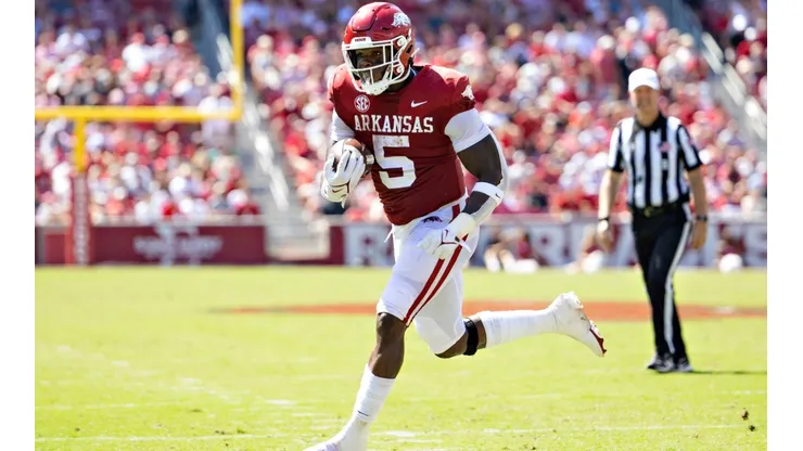 Raheim Sanders of Arkansas