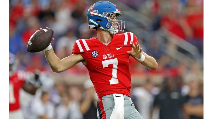 Luke Altmyer of Ole Miss