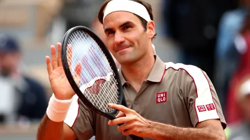 Roger Federer of Switzerland