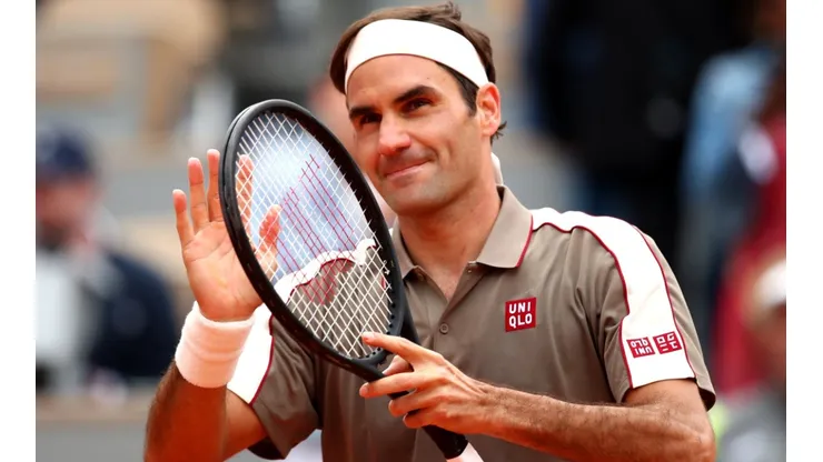 Roger Federer of Switzerland