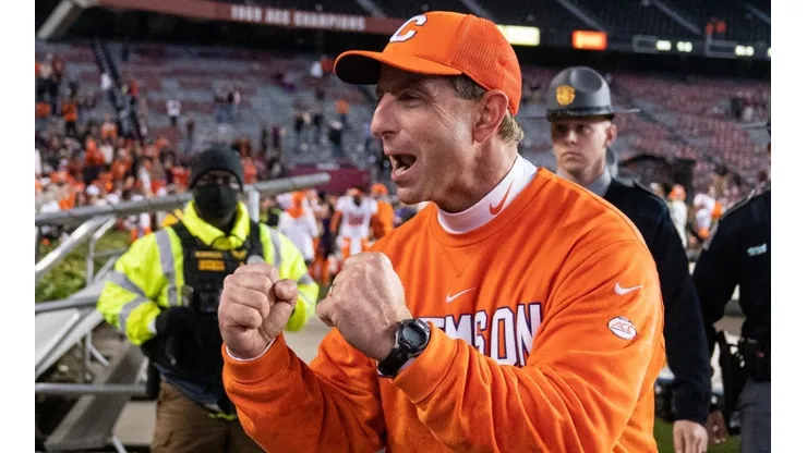 HC Swinney of Clemson Tigers