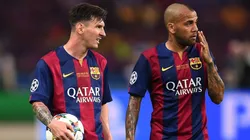 Lionel Messi, Dani Alves