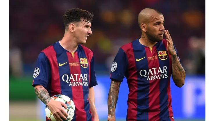 Lionel Messi, Dani Alves