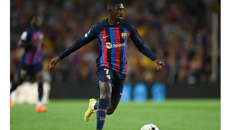 Ousmane Dembele of Barcelona
