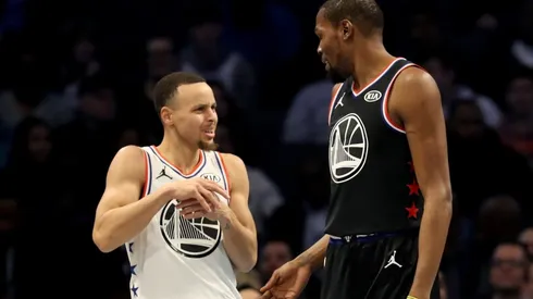 Stephen Curry and Kevin Durant