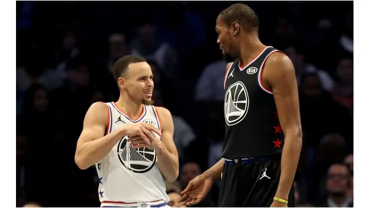 Stephen Curry and Kevin Durant