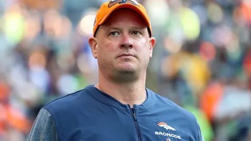 Broncos head coach Nathaniel Hackett.