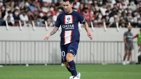 Lionel Messi of Paris Saint-Germain