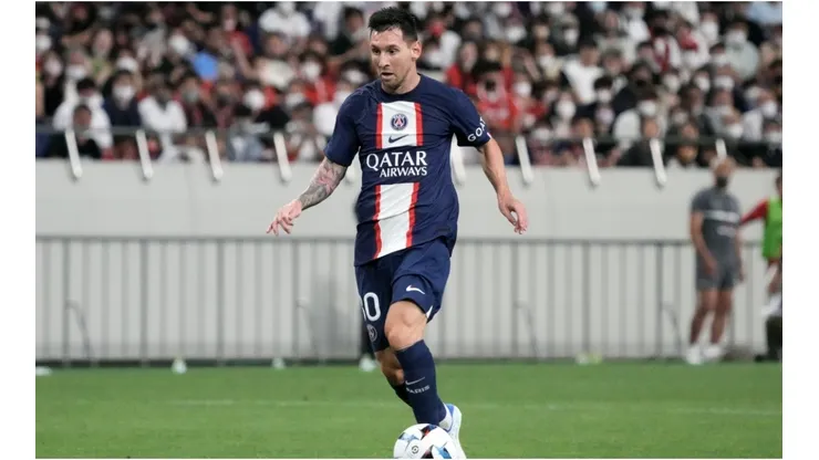 Lionel Messi of Paris Saint-Germain