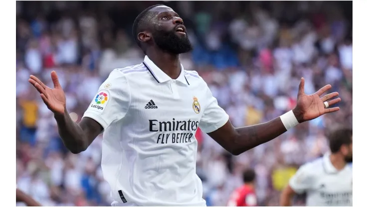 Antonio Rudiger of Real Madrid