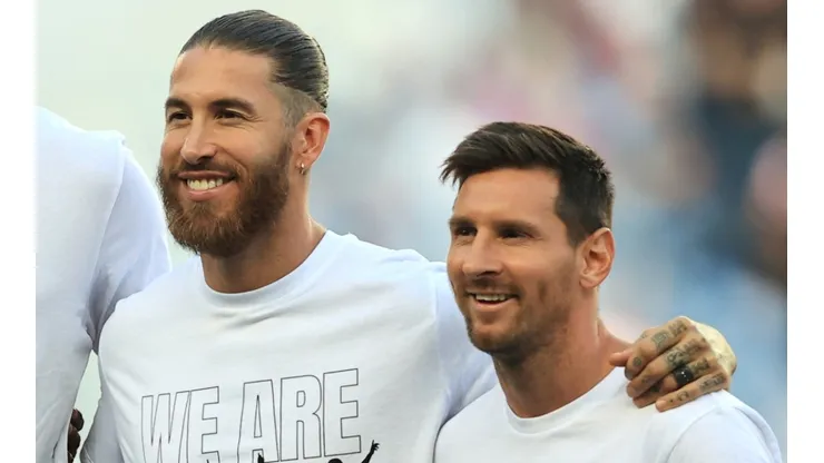 Lionel Messi and Sergio Ramos