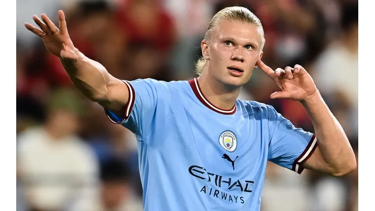 Erling Haaland of Manchester City