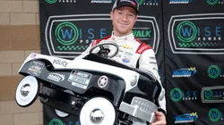 Tyler Reddick, poleman of the Hollywood Casino 400