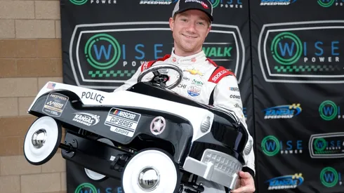 Tyler Reddick, poleman of the Hollywood Casino 400