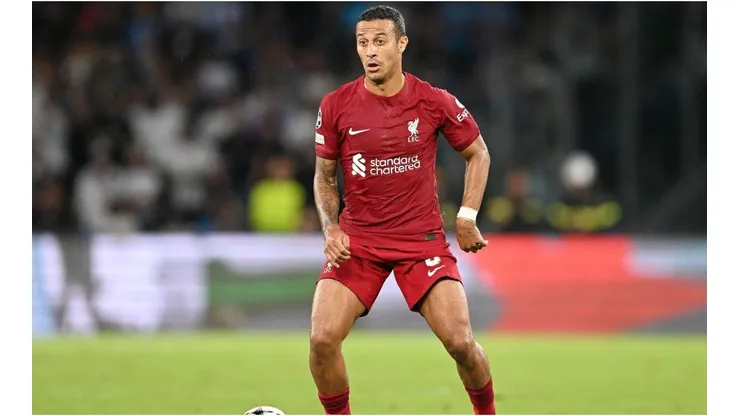 Thiago Alcantara of Liverpool FC