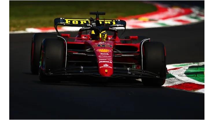 Charles Leclerc, poleman of the Italian GP
