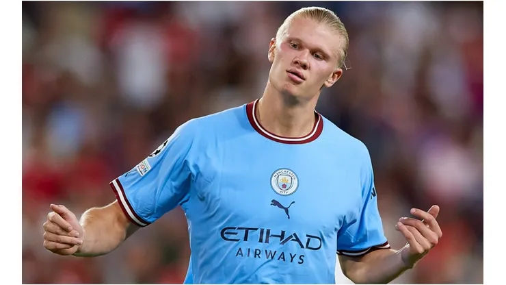 Erling Haaland of Manchester City