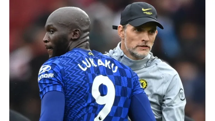 Romelu Lukaku and Thomas Tuchel