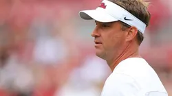 Head coach Lane Kiffin of the Mississippi Rebels