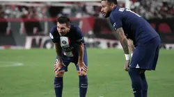 Lionel Messi (left) and Neymar.