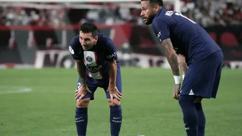 Lionel Messi (left) and Neymar.