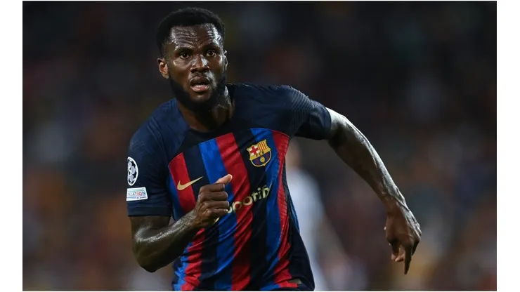 Franck Kessie of FC Barcelona