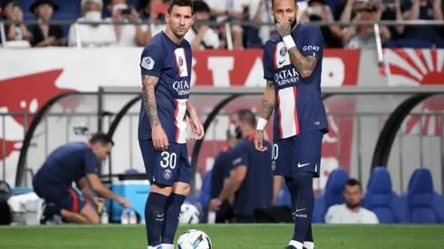 Messi and Neymar of PSG