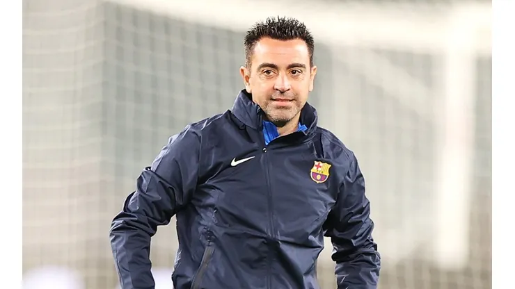 Manager Hernandez of Barcelona