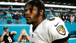 Lamar Jackson's future with the Baltimore Ravens is still in the air.