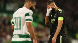 Karim Benzema during Celtic-Real Madrid.