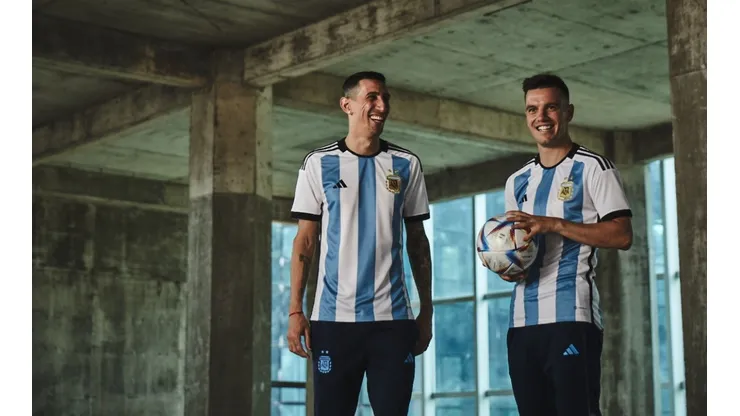 Argentina will wear its traditional blue and white striped jersey for Qatar 2022.