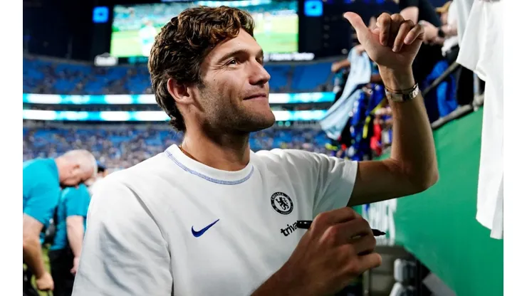 Marcos Alonso of Barcelona