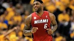 LeBron James, during his Miami Heat years