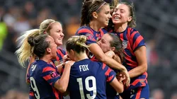 Alex Morgan of the US