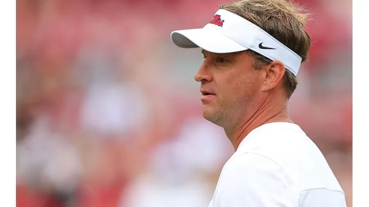 Head coach Kiffin of Ole Miss