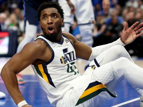 The furious reaction of a celeb New York Knicks fan after losing Donovan Mitchell to the Cavs