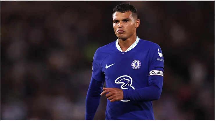 Thiago Silva of Chelsea