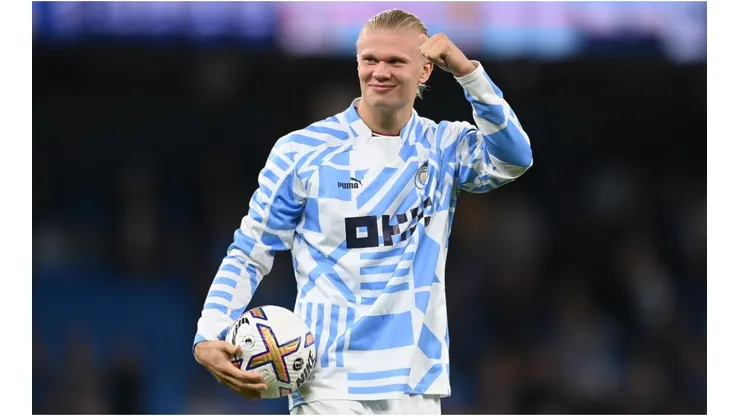 Erling Haaland of Manchester City