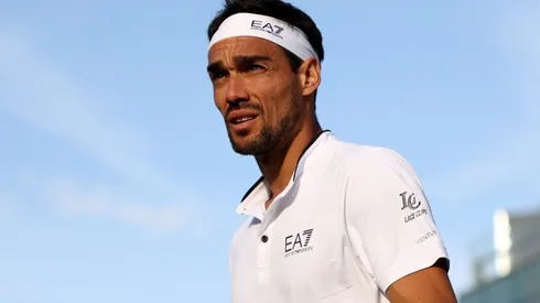 Italian standout player Fabio Fognini.