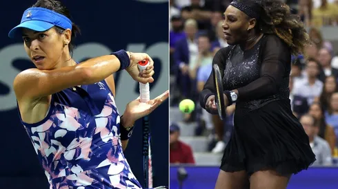 Ajla Tomlijanovic of Australia and Serena Williams of USA