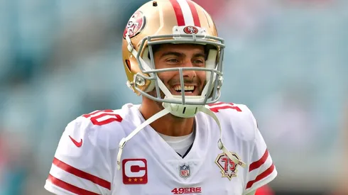 Jimmy Garoppolo will stay in San Francisco as Trey Lance's backup.